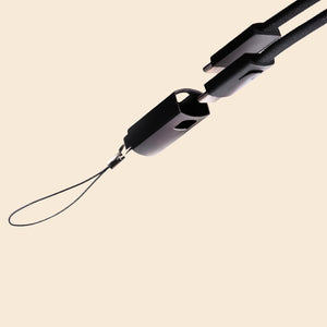 Dual-Function Camera Wrist Strap & USB-C Data Cable